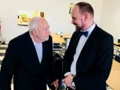 Viskupič gratuloval básnikovi Viliamovi Turčánymu k životnému jubileu