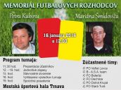 Memoriál Petra Kubinu a Mariána Šmidoviča v halovom futbale bude tento rok po novom