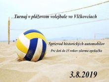 Vo Vlčkovciach bude v sobotu plážový volejbal, aj výstava historických vozidiel