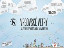 Festival Vrbovské Vetry oznámil časový harmonogram podujatia