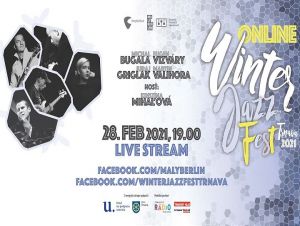 Winter JazzFest Trnava bude už túto nedeľu, podujatie prinesú online