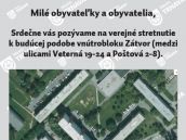 K obnove dvora na Zátvore sa môžu vyjadriť občania na verejnom stretnutí