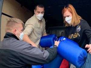 Krajskí policajti urobili zbierku pre ľudí, ktorí utekajú z Ukrajiny