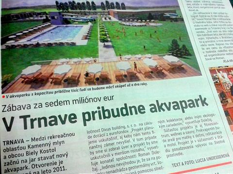Stalo sa pred piatimi rokmi: V Trnave plánovali stavať akvapark, v Orolskej záhrade zamrzla žena