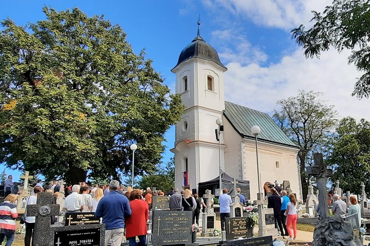 V Dechticiach si pripomenuli 850. výročie posviacky svojho unikátneho kostola