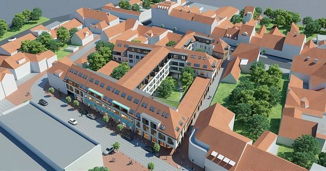 Projekt City Residence sa rozbieha, v centre Trnavy pribudne 63 bytov