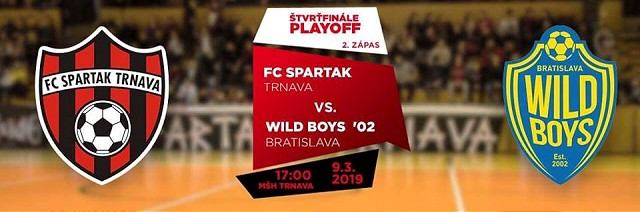 Futsalové play-off pokračuje v Trnave: Spartakovci v sobotu vyzvú Wild Boys