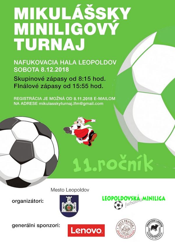 V Leopoldove chystajú na sobotu tradičný mikulášsky turnaj