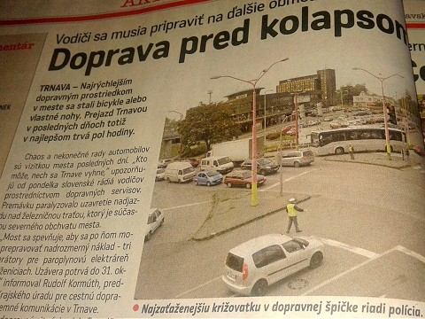 RETRO: Doprava v Trnave kolabovala, Spartak remizoval na Slovane