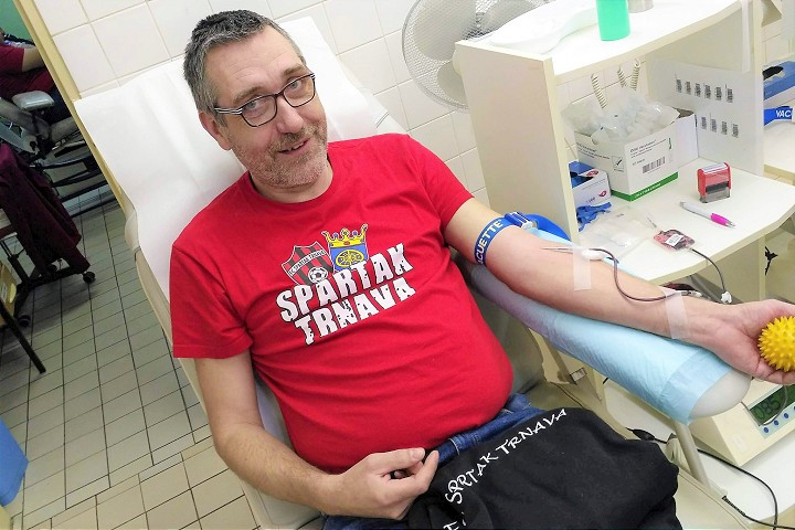 Fanúšikovia Spartaka sa chystajú hromadne darovať krv