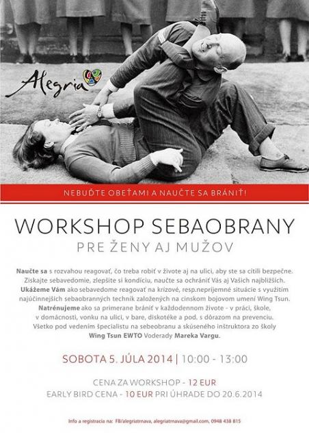 V Alegrii organizujú kurz sebaobrany pre mužov aj ženy
