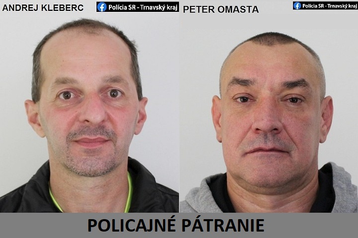 Kriminalisti hľadajú dvoch mužov, jeden má ísť do väzenia, druhý vysvetľovať