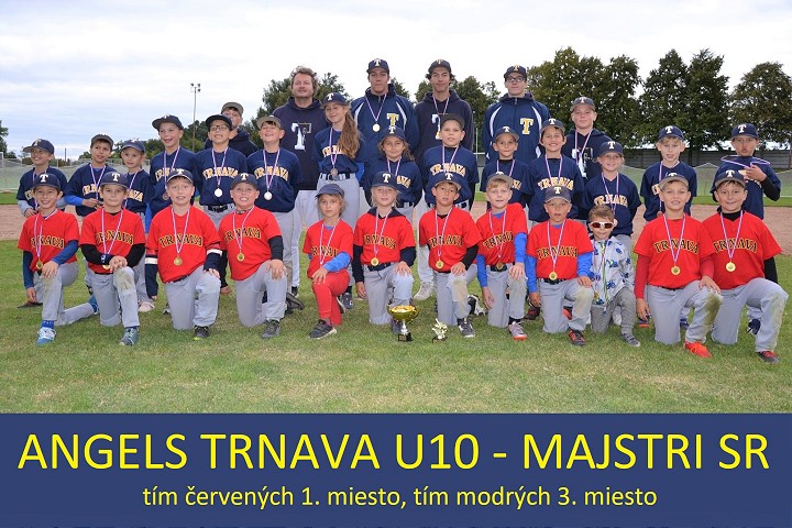 Trnavskí bejzbalisti triumfovali v kategórii U10, muži skončili druhí