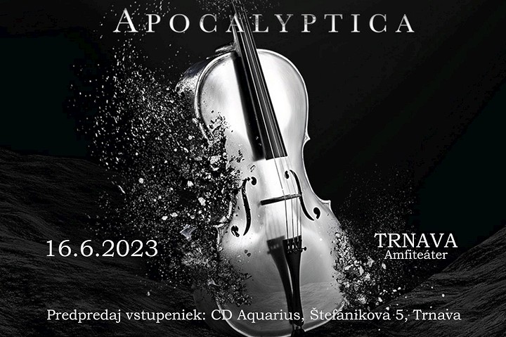 Apocalyptica v Trnave! Do amfiteátra príde ďalšie svetové hudobné meno
