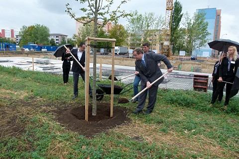 VIDEO: Základný kameň Arborie nahradil strom