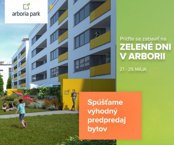 Kam cez víkend? Príďte sa zabaviť na Zelené dni v Arborii
