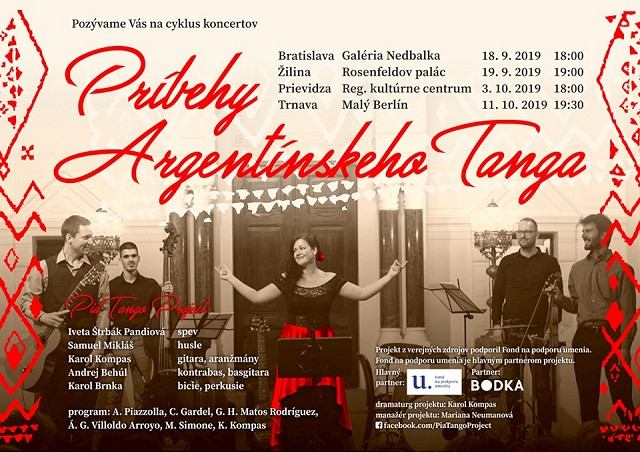 Malý Berlín venuje piatkový večer argentínskemu tangu