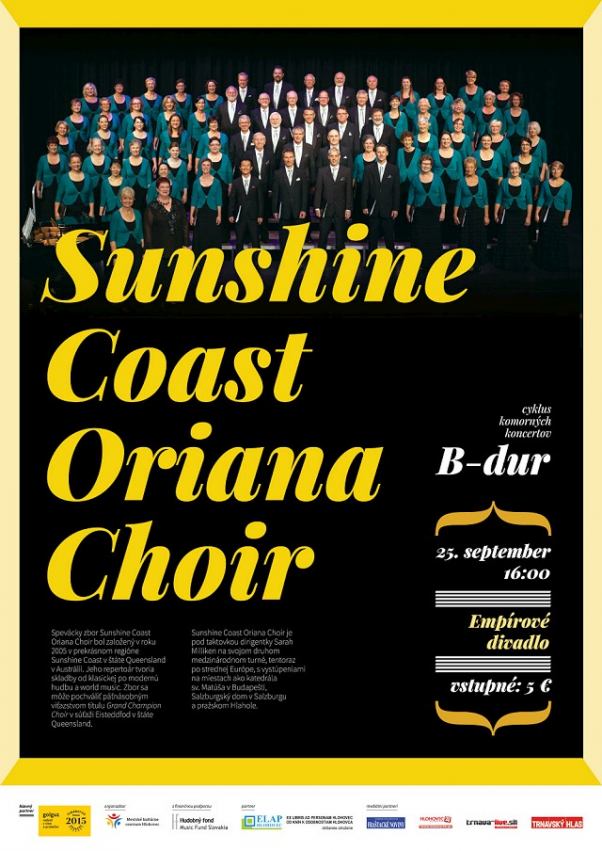 Unikátny zážitok z Austrálie! V Hlohovci vystúpi Sunshine Coast Oriana Choir