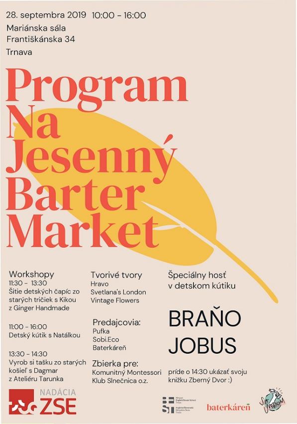 Barter Market bude v Trnave s cieľom ukázať udržateľnejší spôsob života