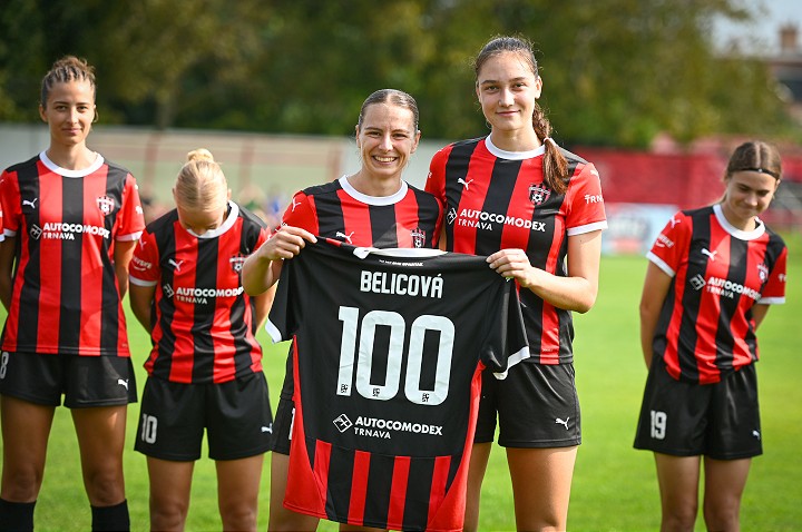 Futbalistky Spartaka nedali šancu Žiline, Belicová vyrovnala rekord