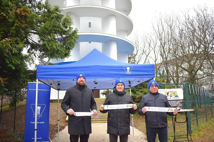 Ikona siluety Trnavy, zásobáreň vody: Bellušov vodojem zrekonštruovali