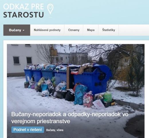 Odkaz pre starostu už využívajú aj Drahovce a Bučany
