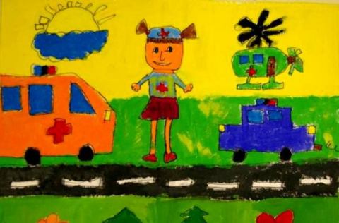 Výstava Prvá pomoc a polícia očami detí je už u Hlohovčanov