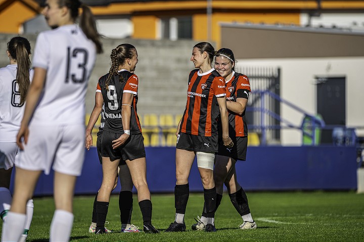 Futbalistky Spartaka skončili siedme, Viktória Čeriová dala exportný gól