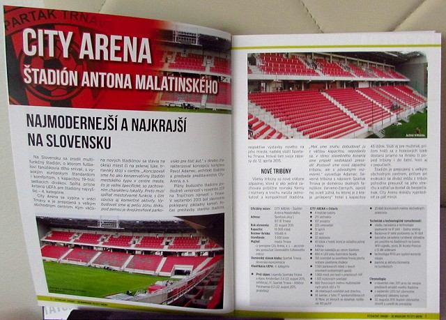 City Arenu už spomínajú aj v knihe, publikáciu uvedú do života priamo na štadióne