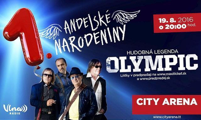 Legendárny Olympic zahrá svoje hity v City Arene už tento piatok