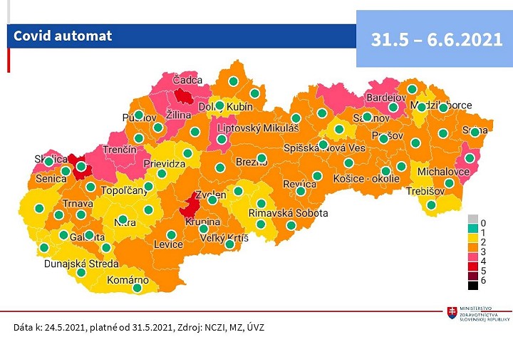 V okresoch Trnava a Piešťany môžu od pondelka reštaurácie sprístupniť interiéry