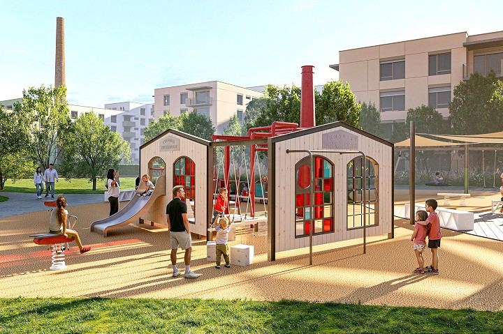 Cukrovar v Trnave bude mať unikátne detské ihrisko
