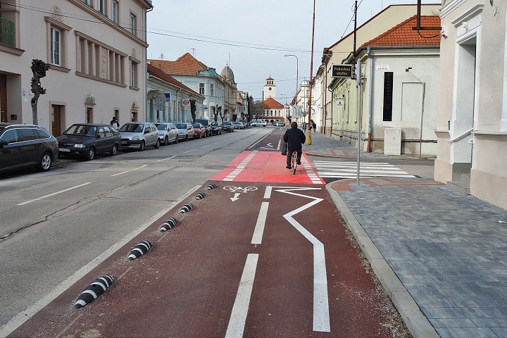 Najviac cyklistov v Trnave jazdí po Rybníkovej ulici