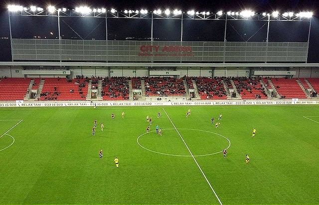 Spartak v komornej atmosfére zdolal Dunajskú Stredu