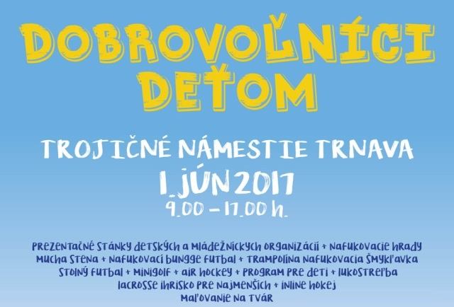 Deti na 1. júna zaplavia Trojičné námestie, dobrovoľníci im chystajú množstvo aktivít