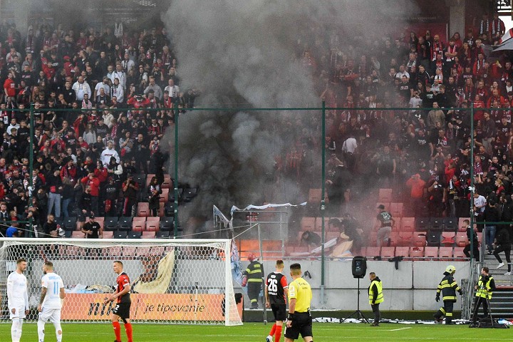 Spartak dostal pokutu, prípadné derby v nadstavbe bude bez divákov na severnej tribúne