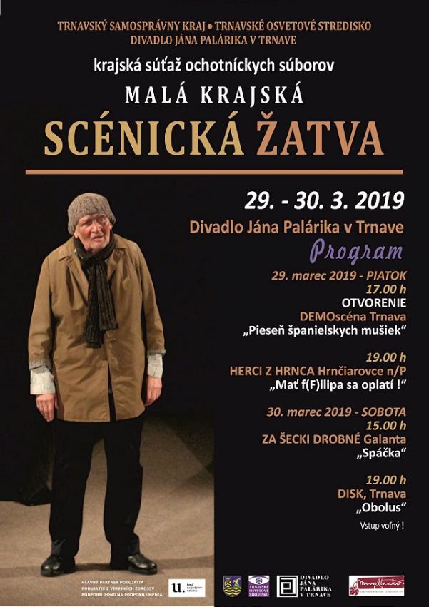 V Trnave budú vystupovať neprofesionálne divadlá z regiónu