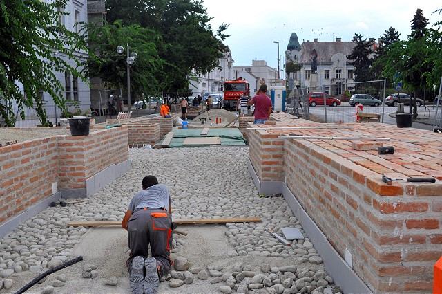 Náznak Dolnej brány je už takmer hotový, vyššia nebude