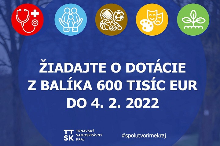Župa poskytne dotácie obciam a organizáciám, rozdelí až 600-tisíc eur