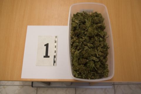 Chytili marihuanového dílera! Na WC schovával takmer tristo dávok