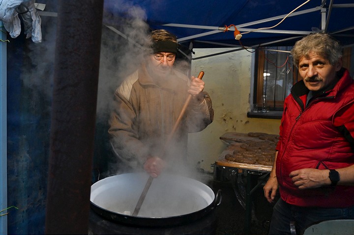 FOTO: V Bielom Kostole si pripomenuli tradíciu dedinských zabíjačiek