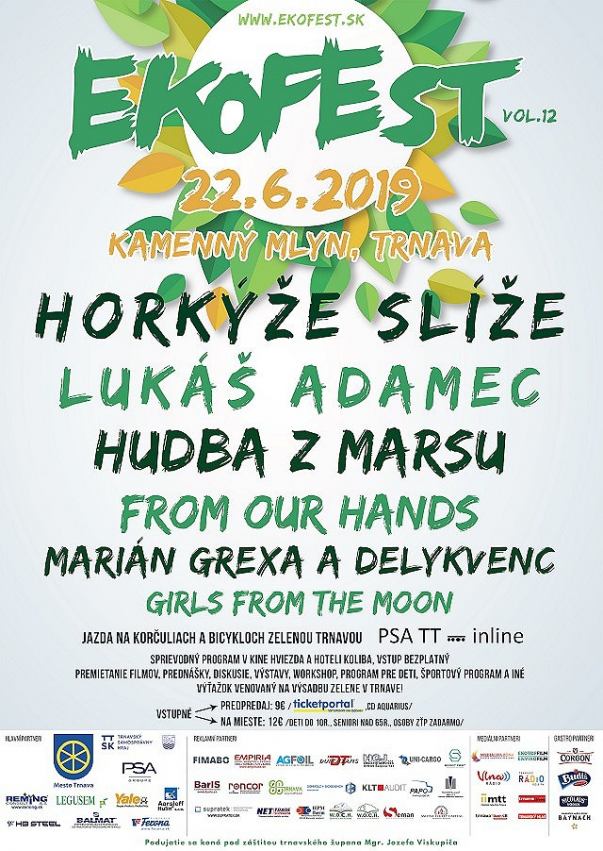 Ekofest ponúkne koncerty, prednášky aj jazdu mestom na korčuliach
