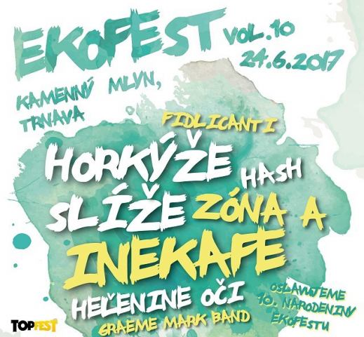 Festival Ekofest bude už tento víkend, ponúkne koncerty aj sprievodný program
