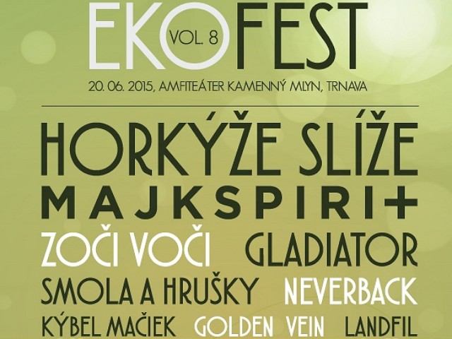 Ôsmy Ekofest bude plný filmov, koncertov a bohatých sprievodných podujatí