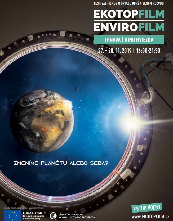 Festival Ekotopfilm prinesie do Trnavy filmy, ktoré vyvolávajú debaty o životnom prostredí