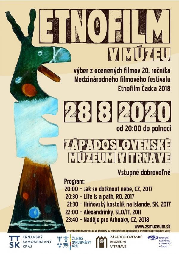 V trnavskom múzeum premietnu snímky z festivalu Etnofilm