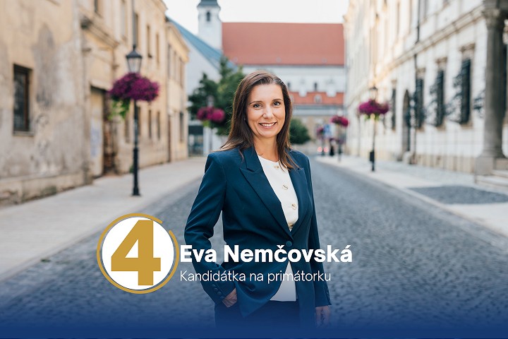 Eva Nemčovská: Mojím záväzkom je len Trnava a ľudia, ktorí v nej žijú