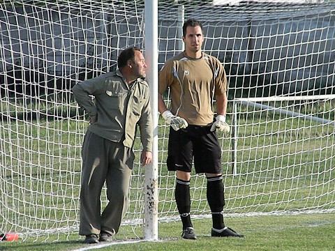 Krajčovič sa v bráne nenudil, debatoval s fanúšikom