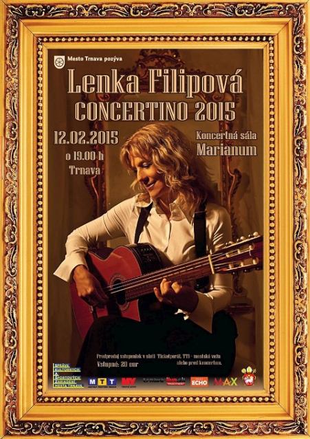V Trnave vystúpi česká speváčka a gitaristka Lenka Filipová