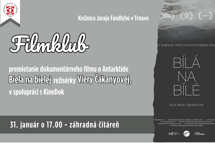 V Knižnici Juraja Fándlyho v Trnave vznikol Filmklub,  zameraný je na dokumenty